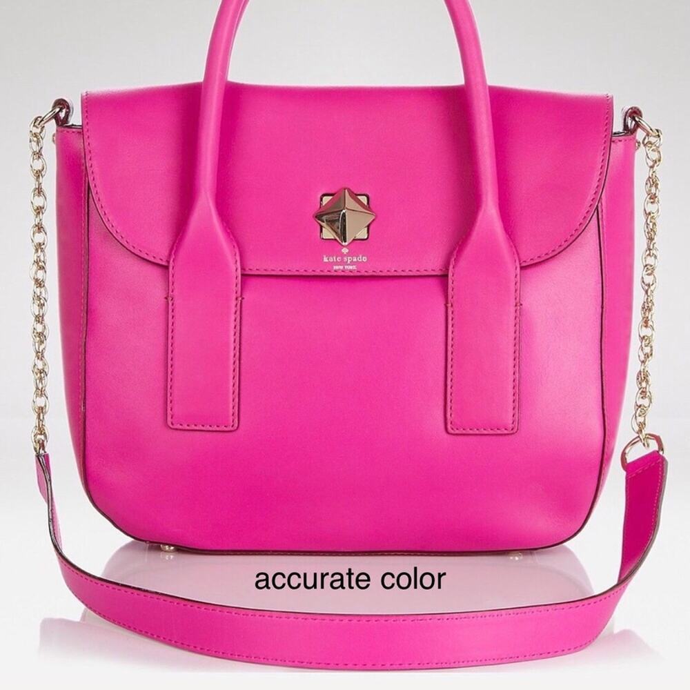 Kate Spade Florence Bond Street Pink Handbag - Picture 3 of 14
